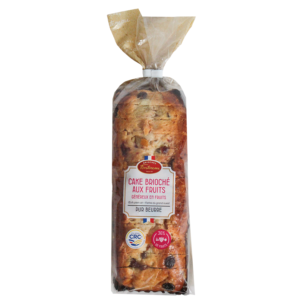 Cake Brioché aux fruits 400g